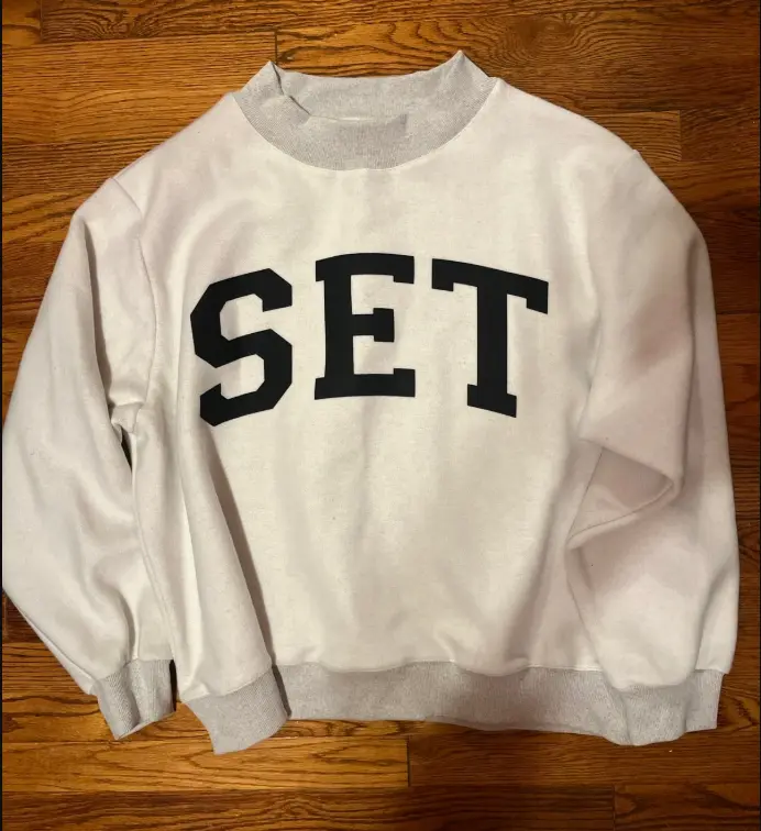 PARKE x SET ACTIVE Reversible Mockneck Sweatshirt