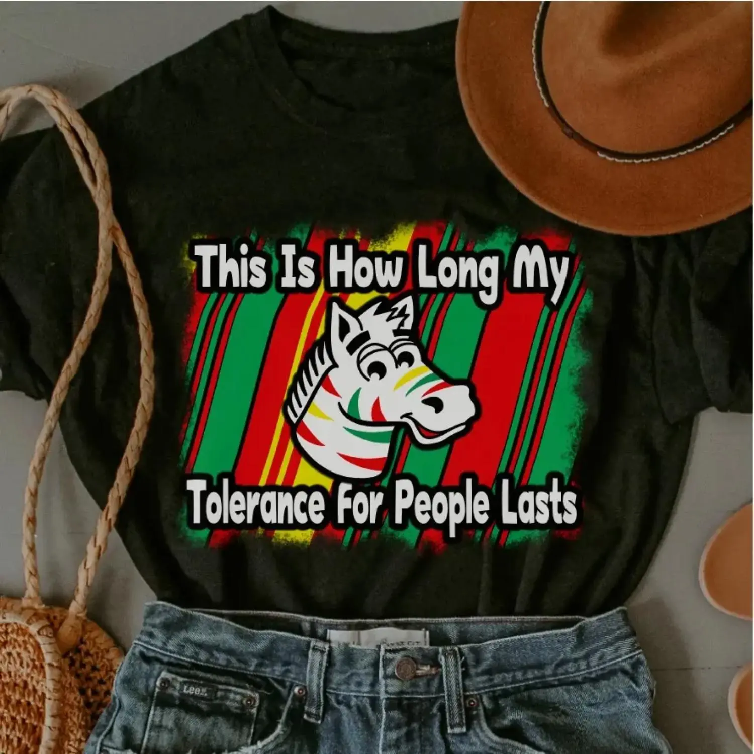 Understanding My Tolerance for People Printed in the USA Unisex Apparel