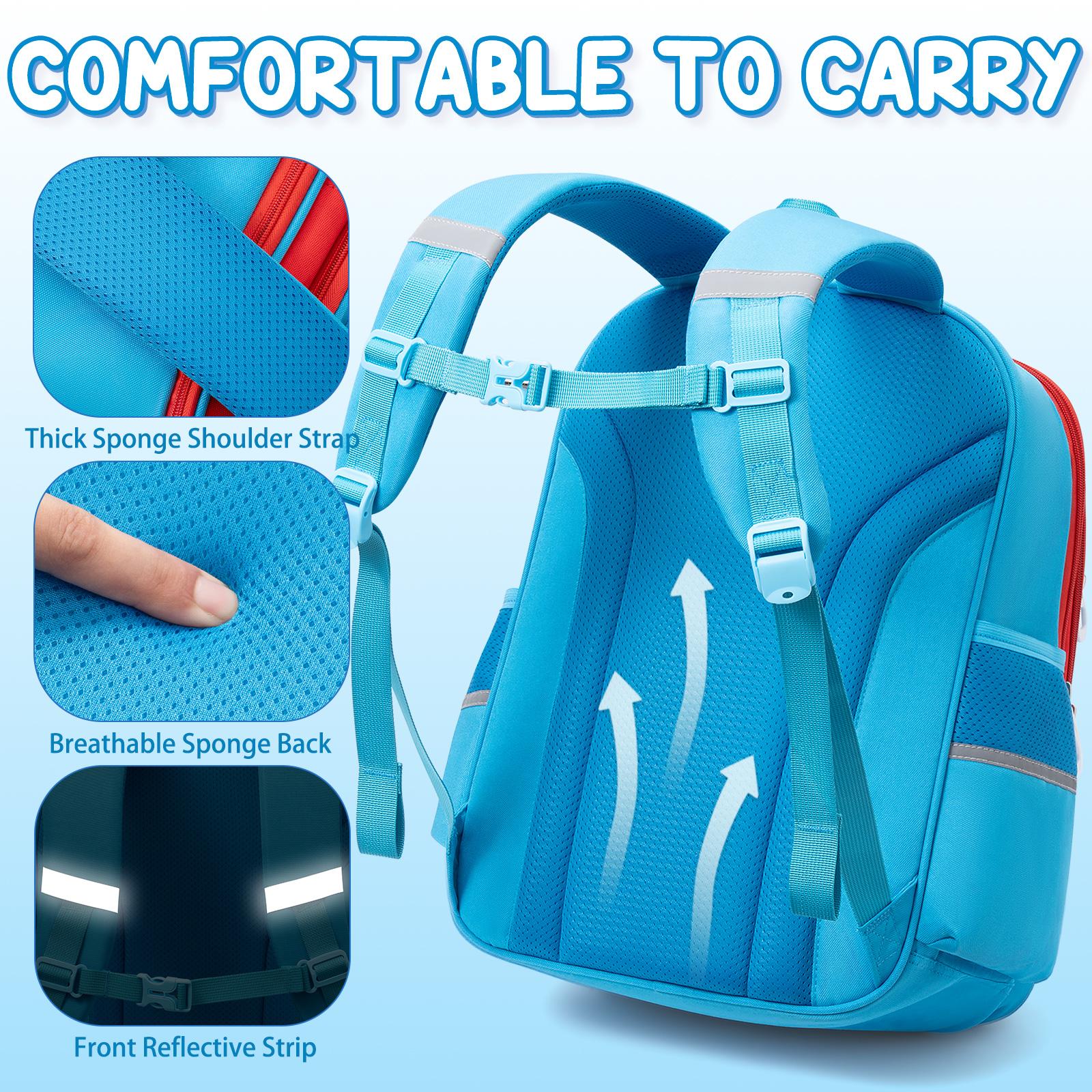 Fimibuke 3PCS Waterproof Backpack Set – Includes School Bag, Lunch Box & Pencil Case, Lightweight, Easter Gifts School Backpack Book Bag for Back-to-School Students Fimibuke 3PCS Waterproof Backpack Set – Includes School Bag, Lunch Box & Pencil Case, Lightweight, Easter Gifts School Backpack Book Bag for Back-to-School Students