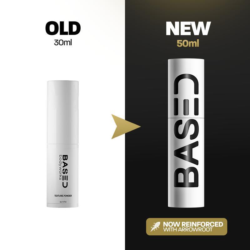 Based Bodyworks Hair Texture Powder | Instant Volume & Texture | Simple, Natural, Effective.candle Haircare