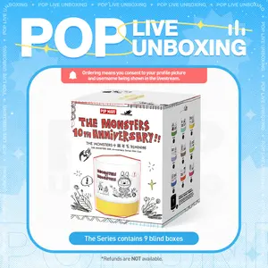 [LIVE UNBOXING] POP MART THE MONSTERS 10th Anniversary Series Mini Cup Blind Box