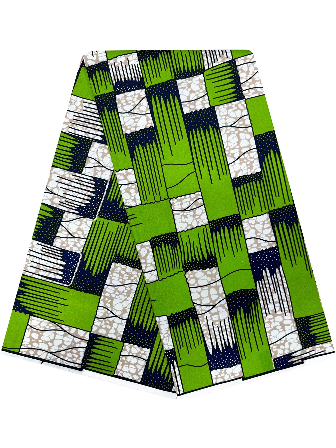 African Print Fabric Ankara Material, 6 Yards Kent Wax Cloth, Ideal for Crafting and Fashion Projects, Vibrant Patterns for Unique Designs, Polyester