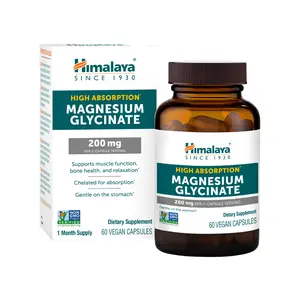 Himalaya Magnesium Glycinate 60 Vegan Capsules Himalaya Magnesium Glycinate 60 Vegan Capsules