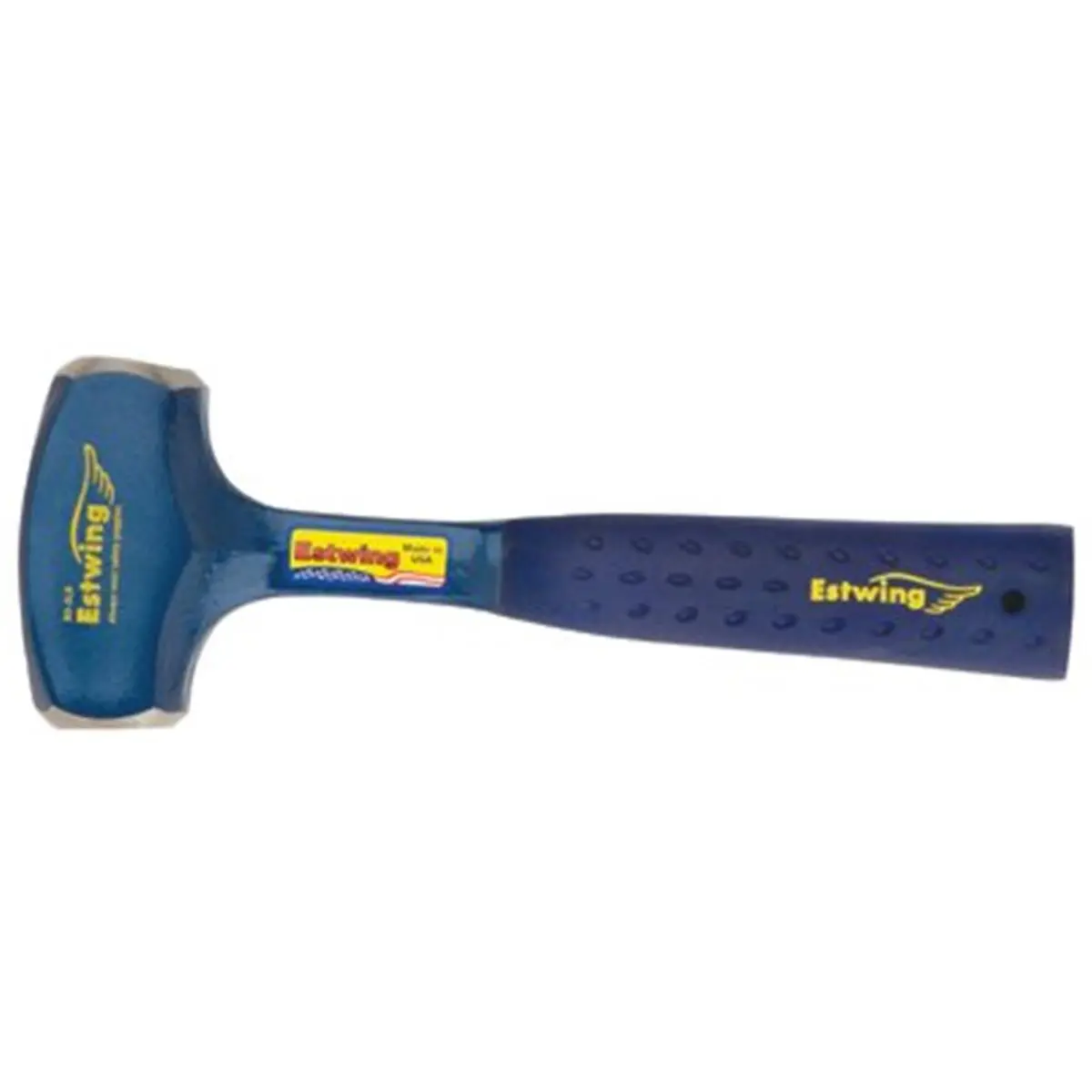 Estwing Heavy Duty Carbon Steel Head Masonry Sledgehammer - Model 268-B3-2LB 62001, 2 lb, 10-1/2 in Straight Handle, Cushioned Grip, Less Hand Shock, Controlled Strikes, Painted Finish Hand Tool