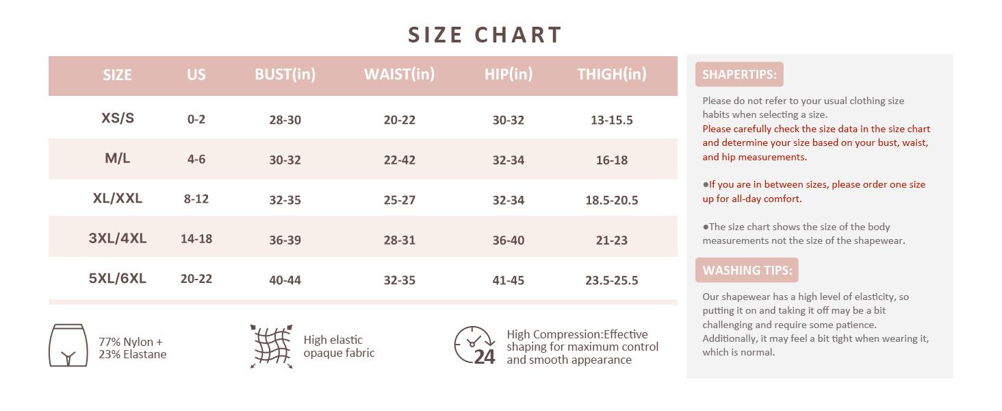 FeelinGirl #Bundle Women's Shapewea rOutdoorFun Full-Body Bodysuit with Tummy Control and Butt Lifter Womenswear Underwear