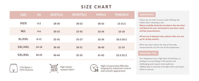 FeelinGirl #Bundle Women's Shapewea rOutdoorFun Full-Body Bodysuit with Tummy Control and Butt Lifter Womenswear Underwear