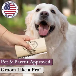 Dog Deshedding Brush – Removes Loose Fur Fast