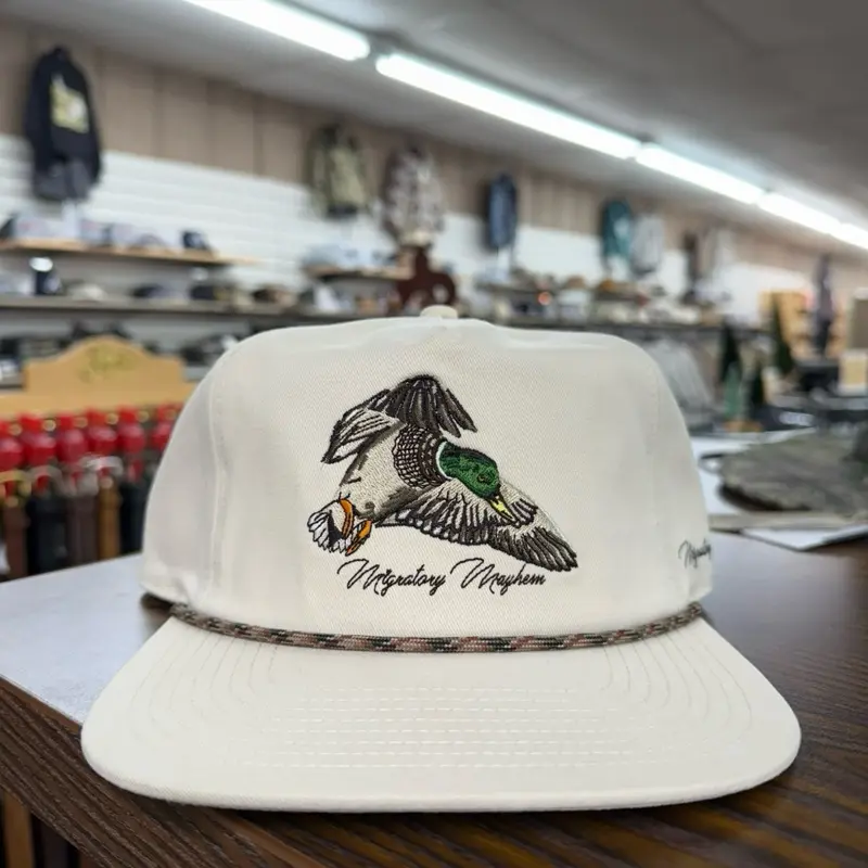 Cupped Up Mallard Rope Hat