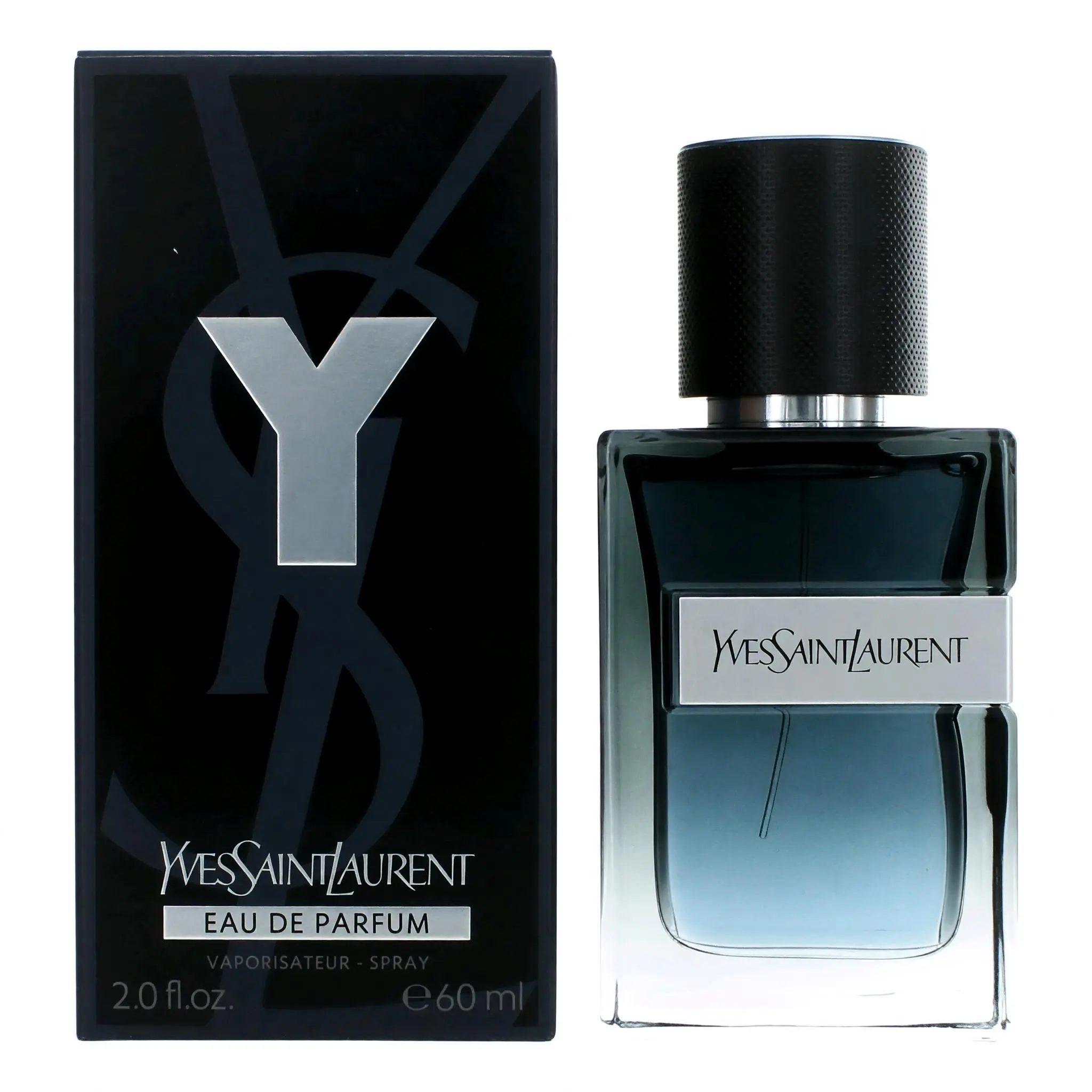 Yves Saint Laurent Y Eau de Parfum Spray for Men - Modern Male Wear Fragrance, Long-Lasting Refined Aroma, 2.0 fl oz/60 ml Single Item