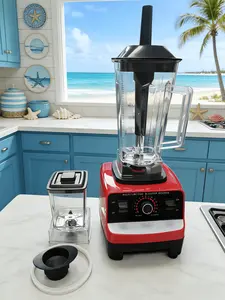 Premium Taiwanese-Style Blender (2L Jar) - Instant Nutrient Blend + 6 Bonus Gifts: Towel, Opener, Jam Spreader & Whisk