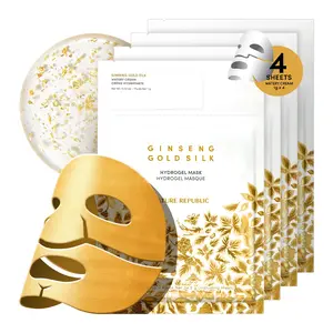 Nature Republic Ginseng Gold Silk Hydrogel Mask 4ea