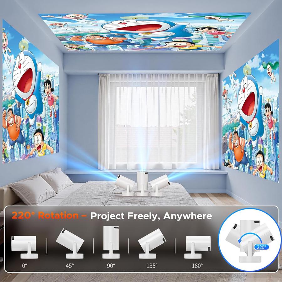 Projector,Support 4K/1280P HD Bluetooth Projector with Speaker,Outdoor Portable Movie Mini Projector,Compatible with Laptop,Smartphone,TV Stick,Xbox,PS5,Best Birthday Gift Screen Usb Audio Flash Projector,Support 4K/1280P HD Bluetooth Projector with Speaker,Outdoor Portable Movie Mini Projector,Compatible with Laptop,Smartphone,TV Stick,Xbox,PS5,Best Birthday Gift Screen Usb Audio Flash