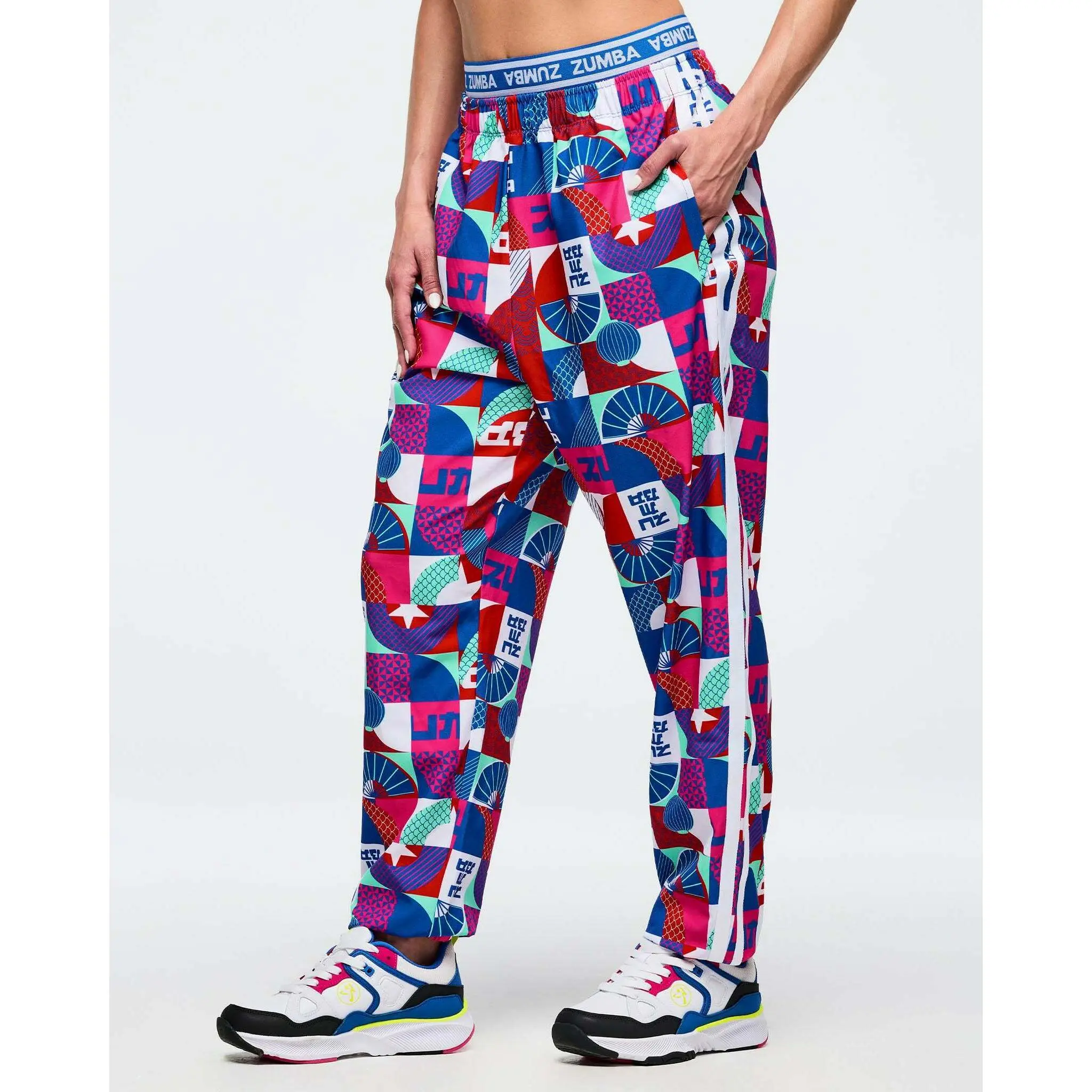Eastern Flavor Double Waisted Slouch Woven Pants