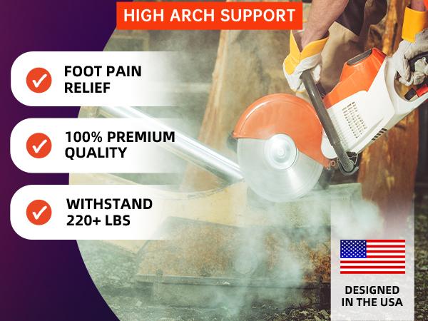 PCSsole Heavy Duty Comfort Cushioning 220+lbs Insoles Men Women- Plantar Fasciitis High Arch Support Inserts with Comfort Cushion Orthotic Pain Relief Insoles for Flat Feet - Arch Pain - Heel Pain -Work Boot Shoe Insole PCSsole Heavy Duty Comfort Cushioning 220+lbs Insoles Men Women- Plantar Fasciitis High Arch Support Inserts with Comfort Cushion Orthotic Pain Relief Insoles for Flat Feet - Arch Pain - Heel Pain -Work Boot Shoe Insole