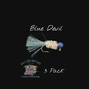 Blue Devil Crappie Jig (pack of 3, 1/16 ounce jig)