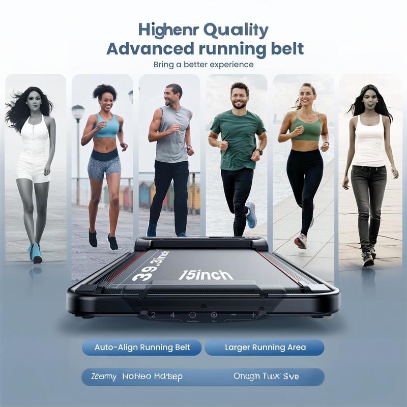 【SalesBOOM】 Walking Pad with 15°Incline,Remote Control, LED Display, Portable Under Desk Treadmill for Small Spaces, Home/Office Exercise Equipment Fitness Workout Calories 【SalesBOOM】 Walking Pad with 15°Incline,Remote Control, LED Display, Portable Under Desk Treadmill for Small Spaces, Home/Office Exercise Equipment Fitness Workout Calories