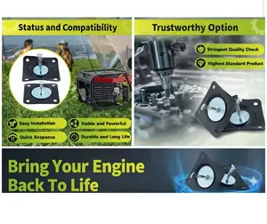 230675 Fuel Pump Rebuild Kit with Spring for Kohler Onan Tractor Generator K301 K321 K341 K181 K161 Engine Replaces 230675