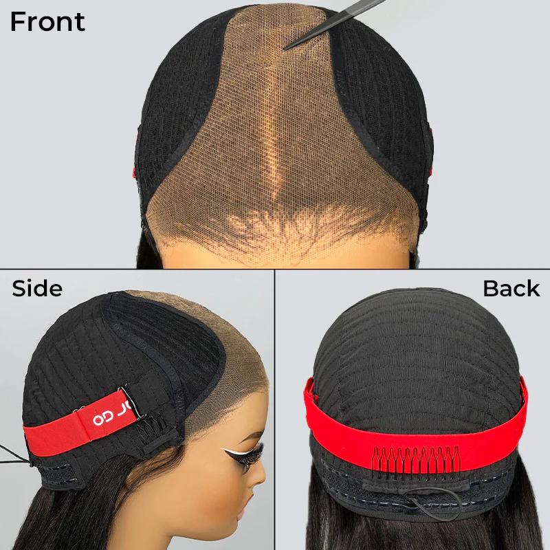 ISEE HAIR Wear Go 9x6 T-Part Layered Cut Bob Yaki Straight Wig Glueless Human Hair–Drawstring Lace Frontal Wig Pre-Cut & Pre-Bleached & Pre-Plucked Hairline & Deep Part Beginner Friendly Summer Hairstyles#SoHoChic#TikTokShopBackToSchool ISEE HAIR Wear Go 9x6 T-Part Layered Cut Bob Yaki Straight Wig Glueless Human Hair–Drawstring Lace Frontal Wig Pre-Cut & Pre-Bleached & Pre-Plucked Hairline & Deep Part Beginner Friendly Summer Hairstyles#SoHoChic#TikTokShopBackToSchool