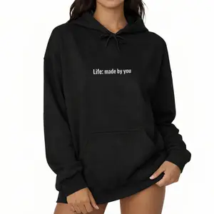 Life: Made By You - Empowering Self-Creation Long Sleeve Hoodie for Builders and Creators