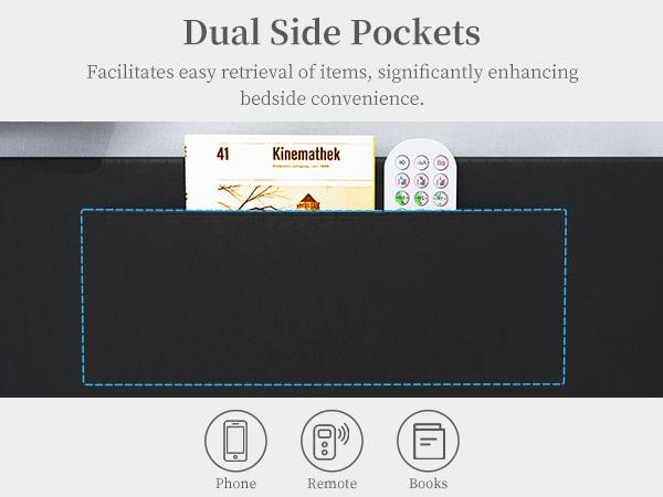 Sibeds Full LED Galaxy Bed Frame Set, Modern Smart Upholstered Platform Bed with Storage Drawers, Crystal Button Tufted Headboard, Solid Slat Support, Noise-Free, No Box Spring Needed, PU & Velvet, Black/White/Gray/Beige