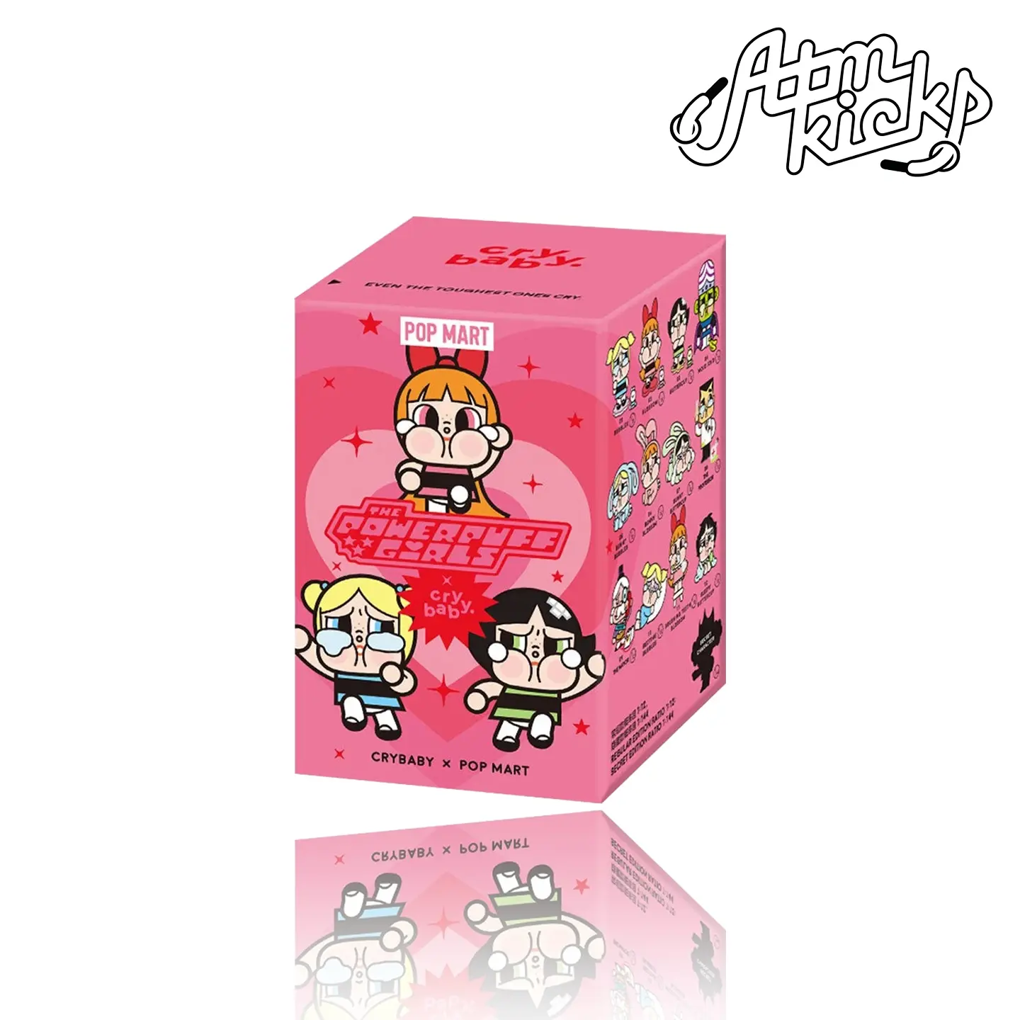 Pop Mart CryBaby x Powerpuff Girls Figures Single Blind Box Authentic Collectible Cute Gift Trending Rare Limited Collection Brand New Unopened