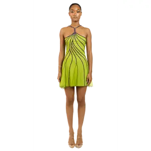 Kiwi Green Pixi Dress