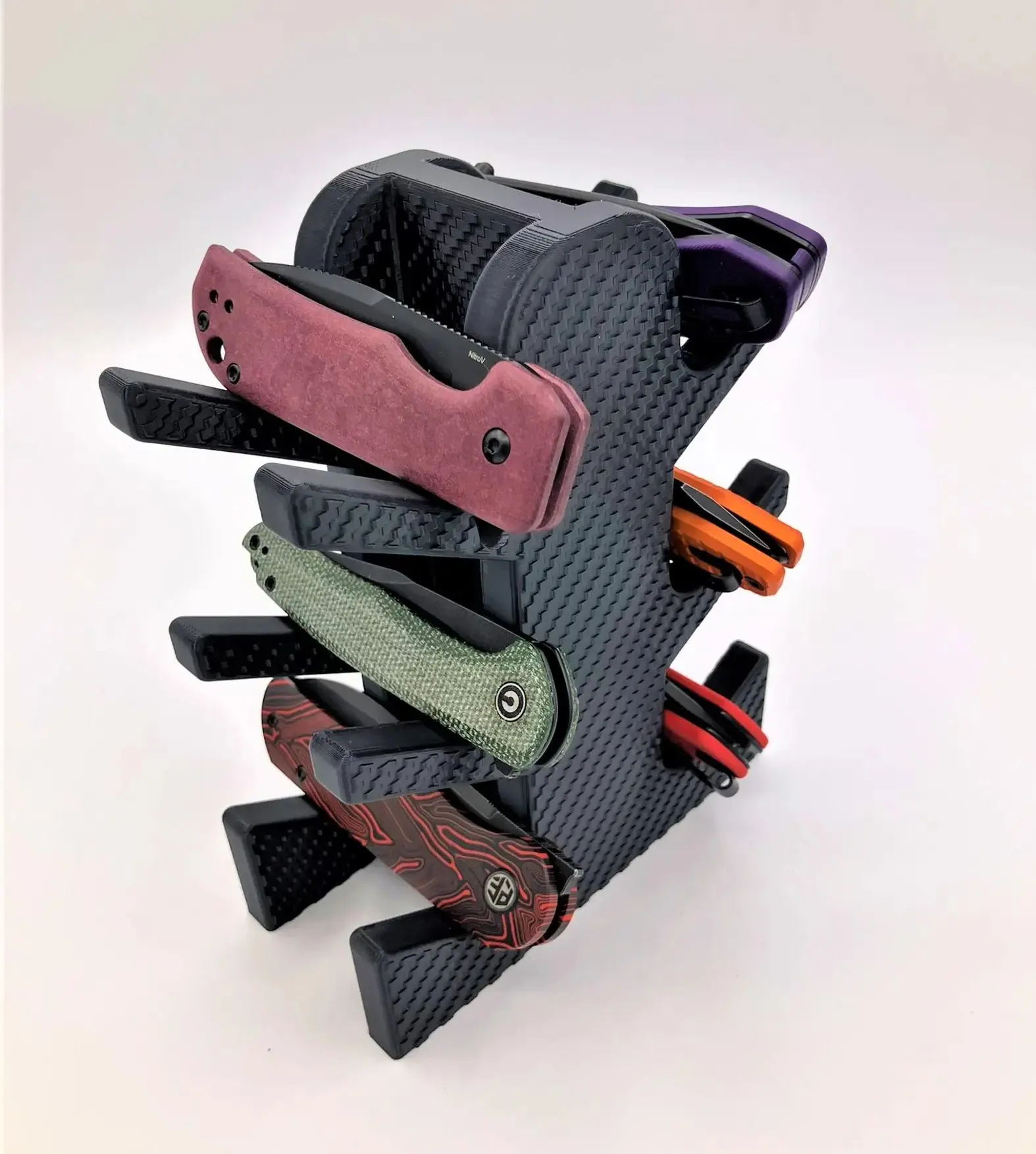 Pocket Knife Organizer Storage Knifeholder Plastic Cutting Pocket Knife Organizer Storage Knifeholder Plastic Cutting