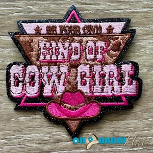 Be your Own Cowgirl Iron-On Patch