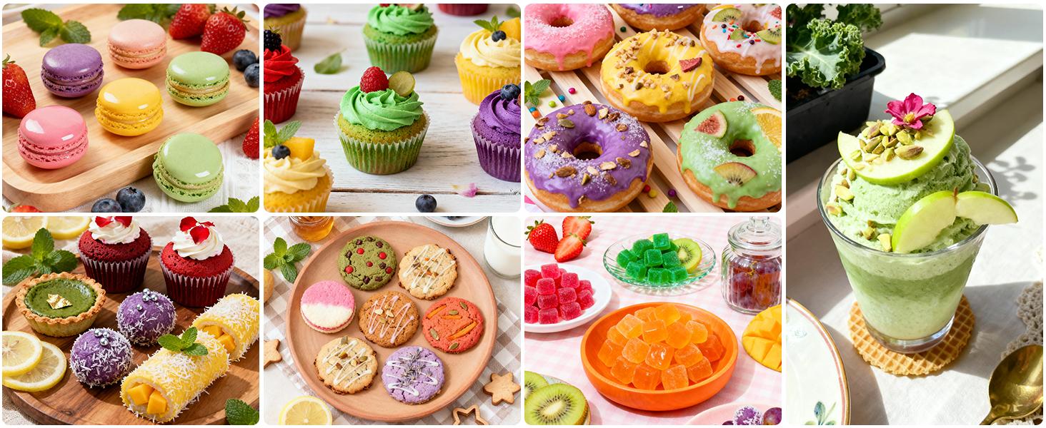 7 Natural Plant-Based Liquid 0.35 Fl oz 10ml per Bottle Food Coloring Kit Vibrant Colors for Cake Easter Egg Frosting Slime Cookies Baking 7 Natural Plant-Based Liquid 0.35 Fl oz 10ml per Bottle Food Coloring Kit Vibrant Colors for Cake Easter Egg Frosting Slime Cookies Baking