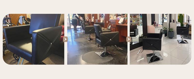 Stylist Chair Salon Chair for Hair Stylist with Heavy Duty Hydraulic Pump 360 Degrees Rolling Swivel Max Load Weight 330 Lbs