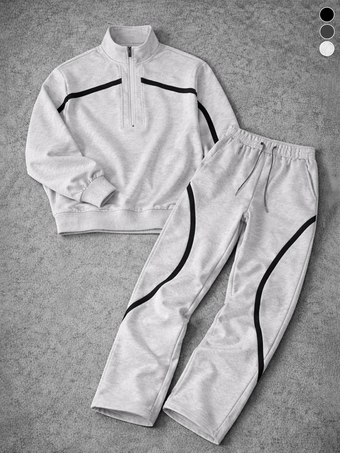 Lonsdale London スワールパターン ジャージセット Lonsdale Training suit PEMBER Black – 100% Hardcore