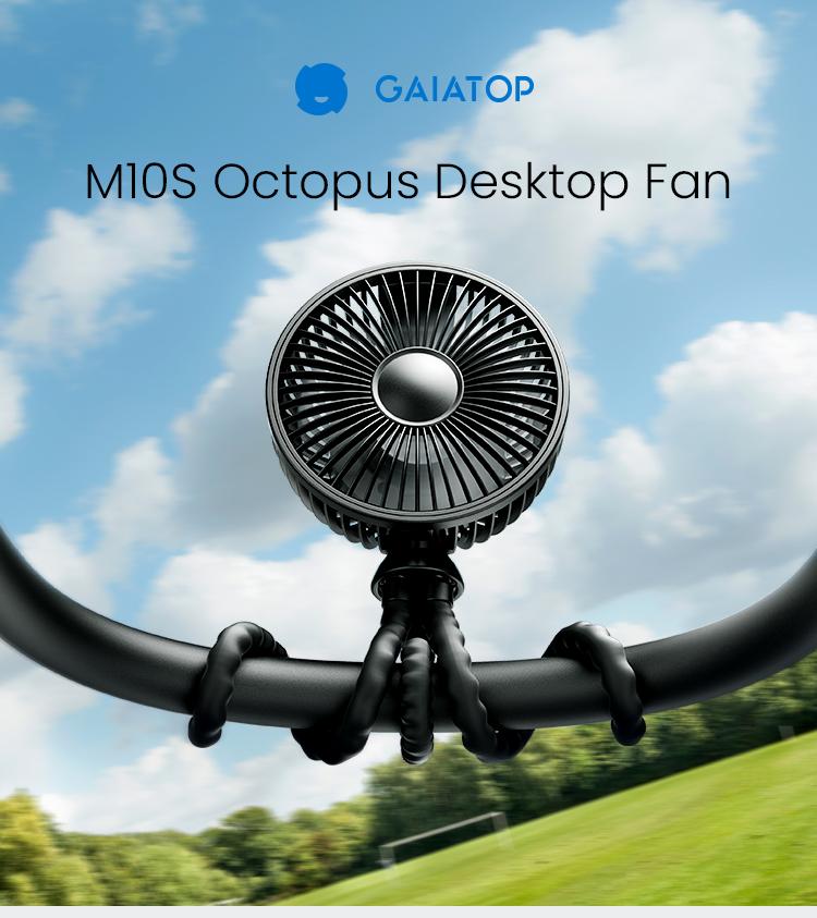 TikTok Shop Black Friday Gaiatop Baby Stroller Fan, Mosquito-Repellent Fan, Octopus Fan-4000mAh Oscillating Portable Fan with Light, 4 Speeds, Battery-Operated, 360° Rotating Tripod, Clip-On for Stroller, Car Seat, Crib, Travel Fans, Tummy Time TikTok Shop Black Friday Gaiatop Baby Stroller Fan, Mosquito-Repellent Fan, Octopus Fan-4000mAh Oscillating Portable Fan with Light, 4 Speeds, Battery-Operated, 360° Rotating Tripod, Clip-On for Stroller, Car Seat, Crib, Travel Fans, Tummy Time