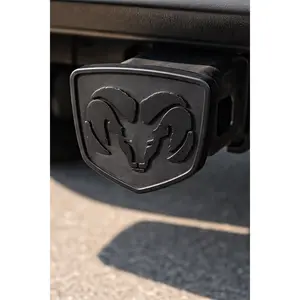 Dodge Ram Durango 1500 Black Cover Plug Cap Tow Hitch Truck Trailer Towing