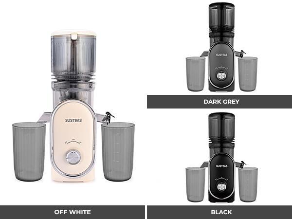 SUSTEAS Cold Press Juicer with 5.3” Feed Chute, Powerful 150NM Motor, Simple operation, Slow Masticating Juice Extractor Fits Whole Fruits,Veggies SUSTEAS Cold Press Juicer with 5.3” Feed Chute, Powerful 150NM Motor, Simple operation, Slow Masticating Juice Extractor Fits Whole Fruits,Veggies