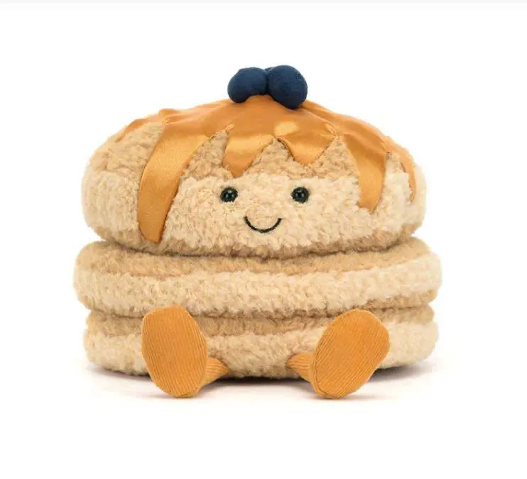 Jellycat Amuseable Pancakes Plush Toy - Cute Pancake Stack Soft Toy