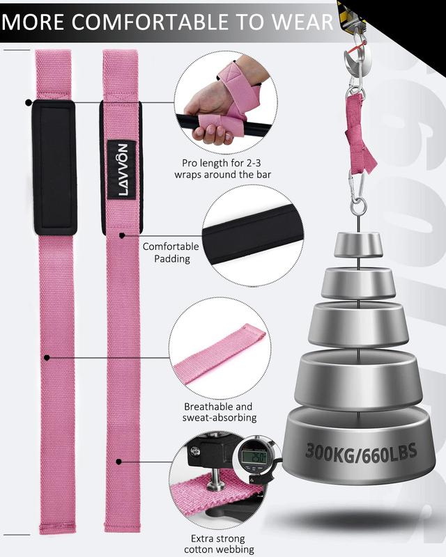 Barbell Squat Pad Set Nylon Padding AntiSlip Thick Foam for Squats Cushion Lunges Bar Padding Hip Thrusts Standard Olympic Weight Bar Pad Wrist Straps Weightlifting Ankle Straps