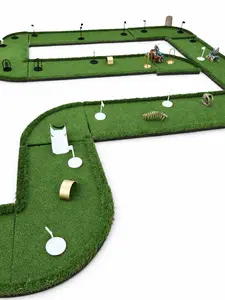 TK Mini Golf Pro Package - Commercial-Grade Portable interlocking System with Modular Course Layout & Professional Accessories for Rental Companies