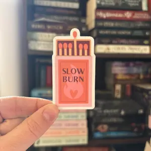 Slow Burn Sticker, Kindle Sticker