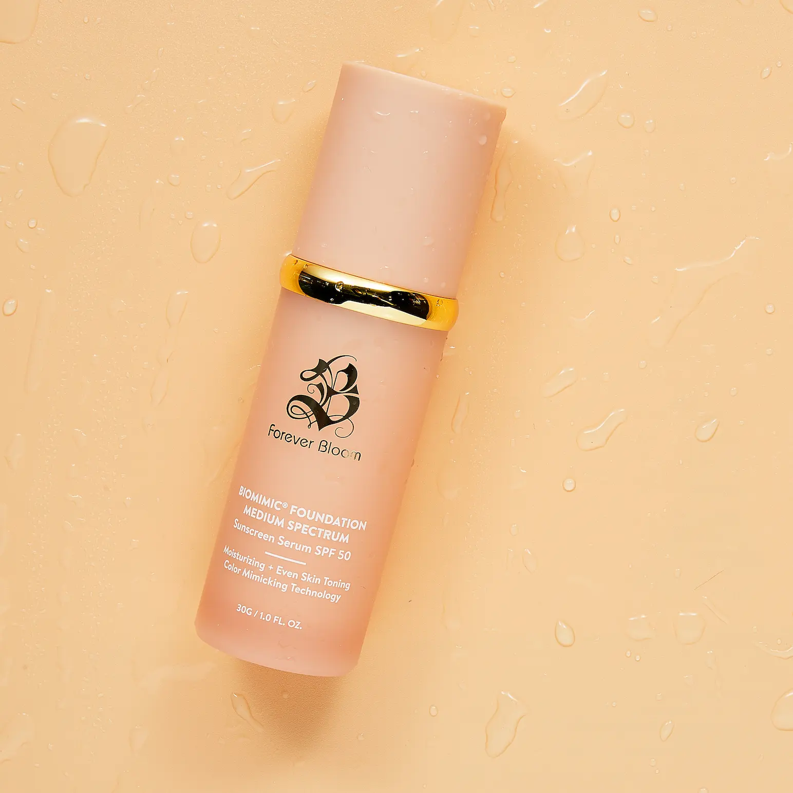 Biomimic Foundation 4 in 1 - Medium Spectrum by Forever Bloom Flawless Finish Even Skin Tone Skin Tint