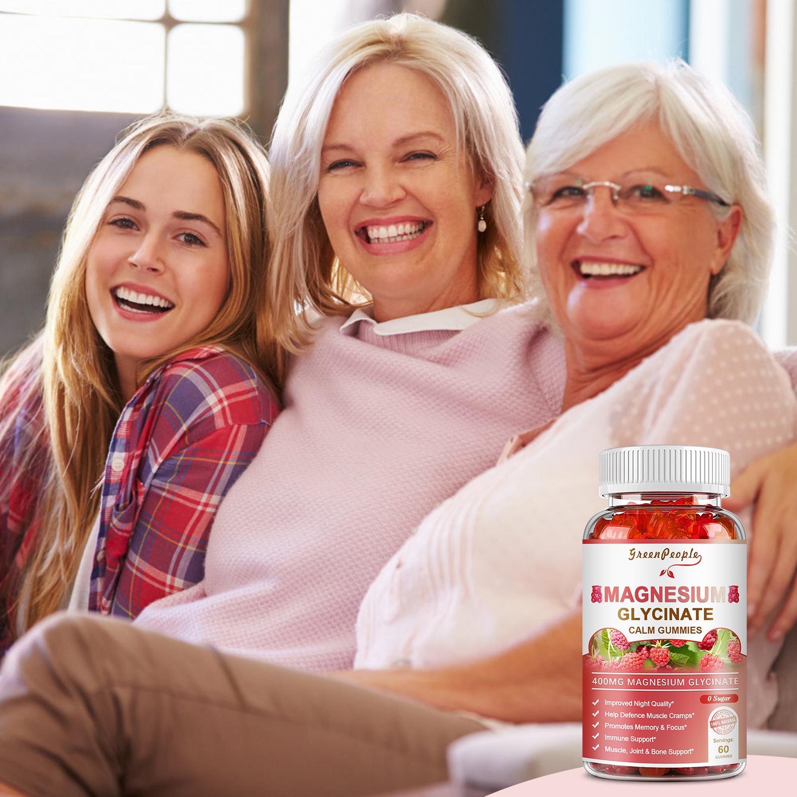 Your Magnesium Glycinate Gummies - Sugar Free gummies magnesium complex, for Calm Support & Sleep Healthcare Dietary