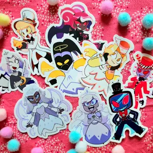 Hazbin Hotel v2 Stickers Hazbin Hotel v2 Stickers
