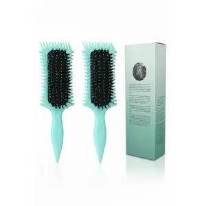 2pack Curl Brush – Professional Hair Detangling Brush for Defined Curls and Frizz Control – Ideal for All Hair Types