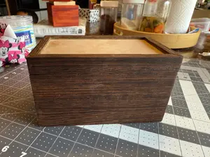 Exotic woods jewelry box