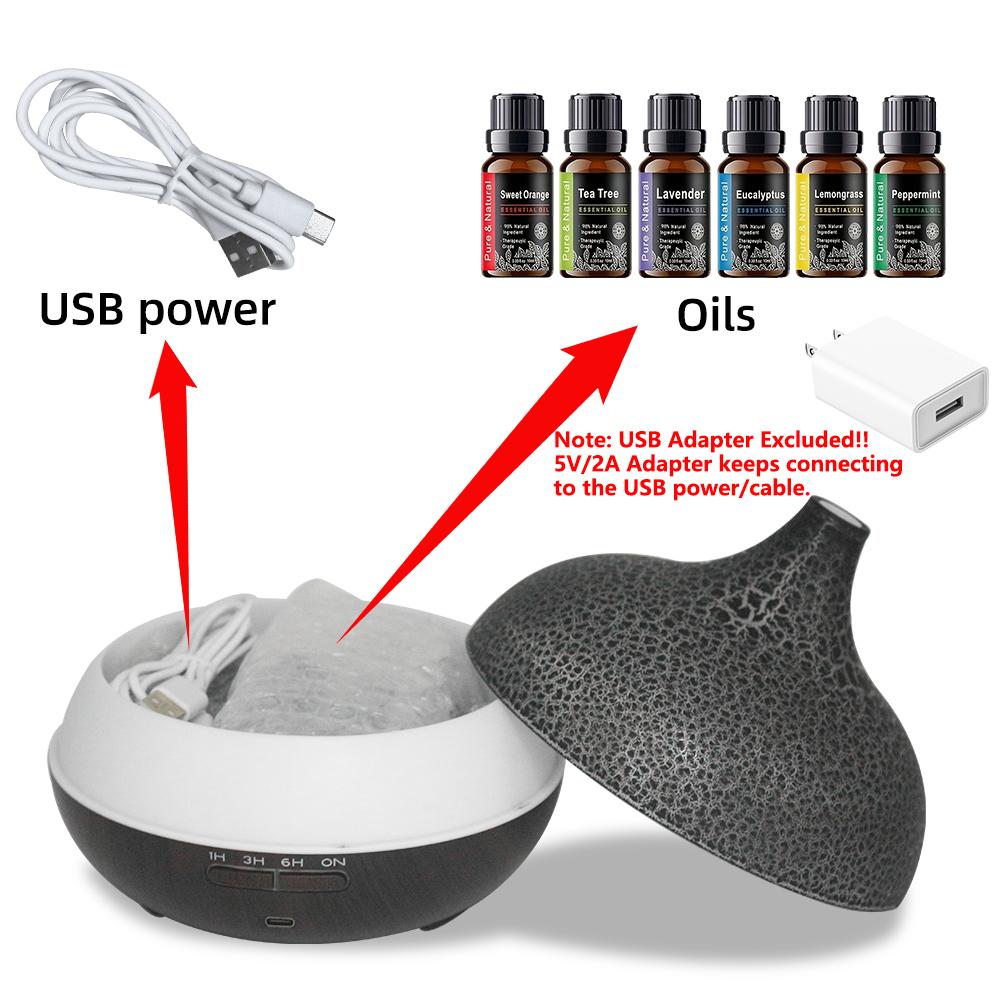 Air Humidifier and Essential Oil Diffuser Combo,  Ultrasonic Cool Mist Humidifier for Large Room Bedroom, Remote Control, Ultra Quiet, Auto Shut-Off