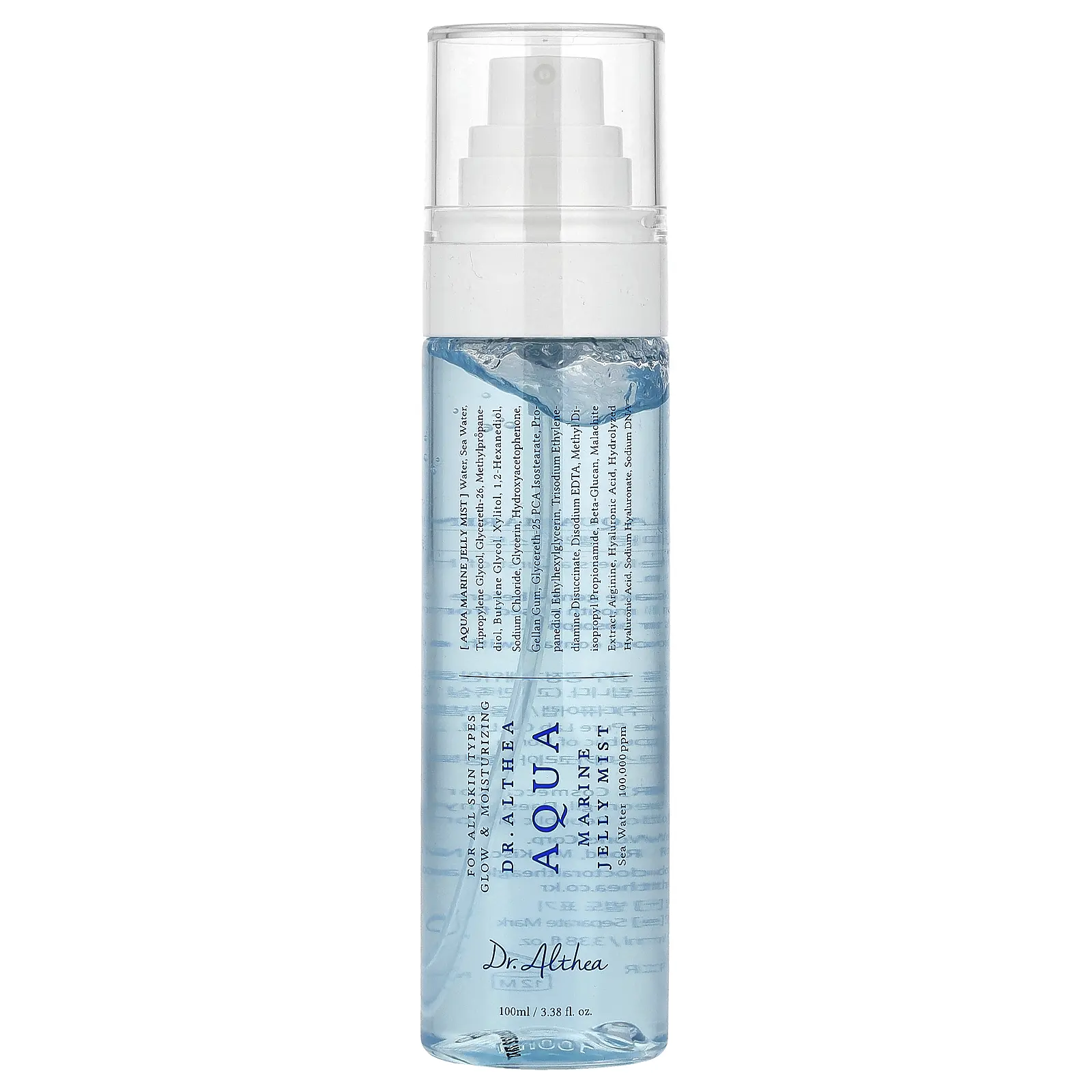 Dr. Althea Aqua Marine Jelly Mist, For All Skin Types, 3.38 fl oz (100 ml)