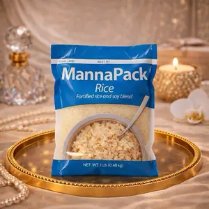 MannaPack Rice Food - Fortified Rice and Soy Blend, Net Wt. 1 LB