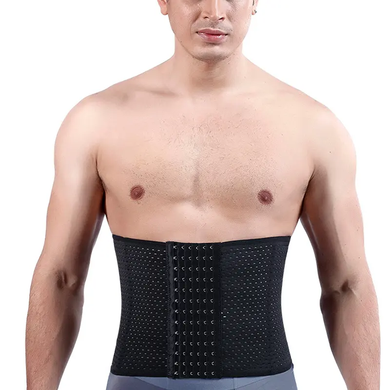 Men Sports Slimming Body Shaper Waist Trainer Trimmer Belt Corset Belly Control Belt Fitness Shapewear Reduce beer belly