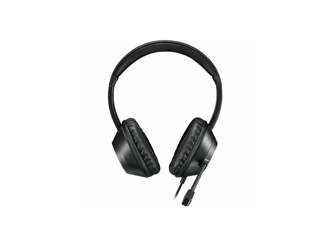 Adesso Xtream P7 Wired Stereo Headset With AI Controls - Stereo - USB Type A, USB Type C - Wired - 32 Ohm - 20 Hz to 20 kHz - Over-the-head - Binaural - Circumaural - 6 ft Cable - Omni-directional Mic