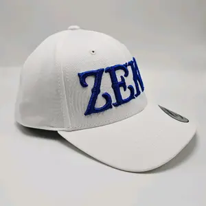 Customize White YOUTH performance snapback Hat