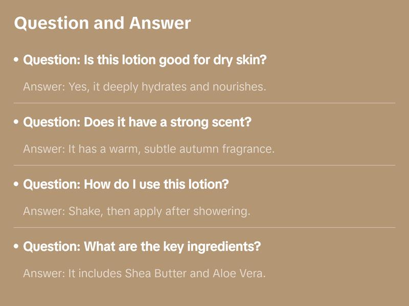 Spiced Pumpkin Oat Milk Body Lotion